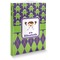 Astronaut, Aliens & Argyle Softbound Notebook (Personalized)