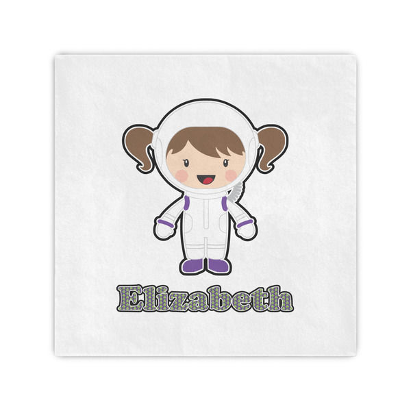 Custom Astronaut, Aliens & Argyle Cocktail Napkins (Personalized)