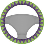 Astronaut, Aliens & Argyle Steering Wheel Cover (Personalized)