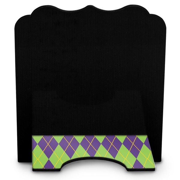 Astronaut, Aliens & Argyle Stylized Tablet Stand - Back