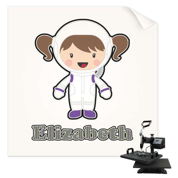 Custom Astronaut, Aliens & Argyle Sublimation Transfer - Pocket (Personalized)