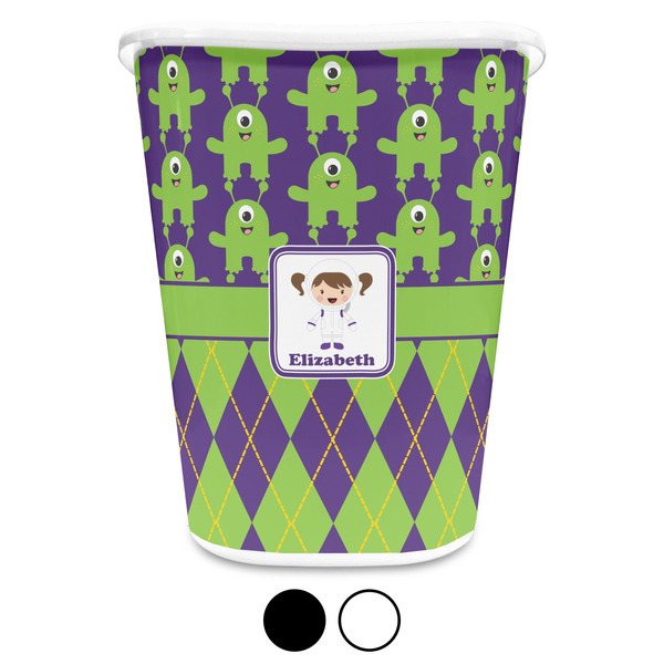 Astronaut, Aliens & Argyle Custom Waste Basket