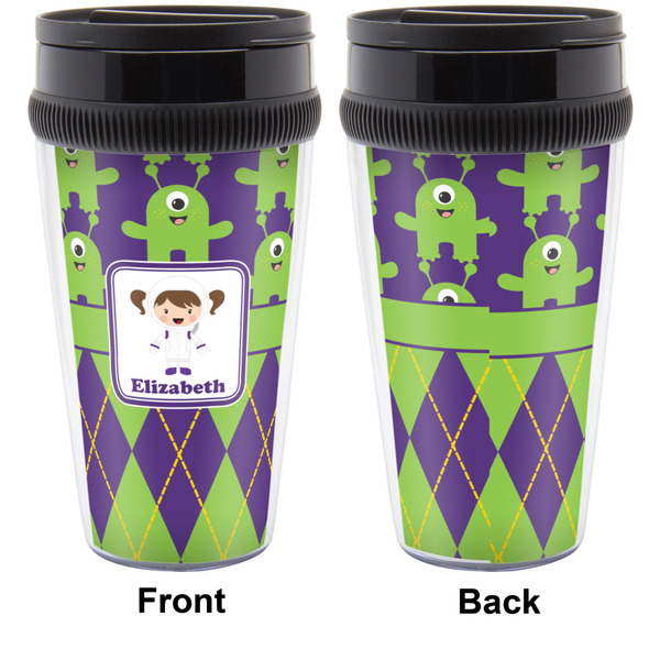 Astronaut, Aliens & Argyle Travel Mug Approval (Personalized)