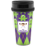 Astronaut, Aliens & Argyle Acrylic Travel Mug without Handle (Personalized)