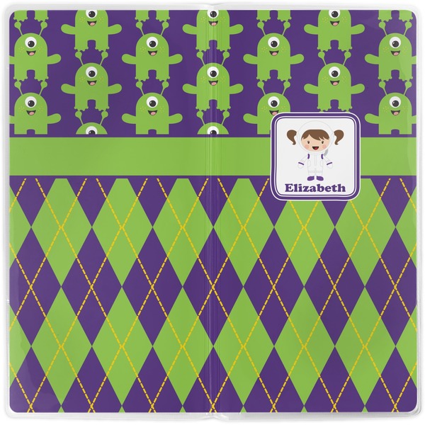 Astronaut, Aliens & Argyle Vinyl Document Wallet - Apvl