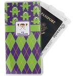 Astronaut, Aliens & Argyle Travel Document Holder