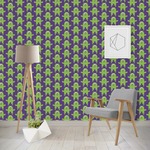Astronaut, Aliens & Argyle Wallpaper & Surface Covering (Water Activated - Removable)
