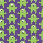 Astronaut, Aliens & Argyle Wallpaper & Surface Covering (Water Activated 24"x 24" Sample)