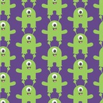 Astronaut, Aliens & Argyle Wallpaper & Surface Covering (Water Activated 24"x 24" Sample)
