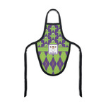 Astronaut, Aliens & Argyle Bottle Apron (Personalized)