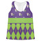 Astronaut, Aliens & Argyle Womens Racerback Tank Top - 2X Large