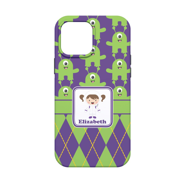 Astronaut, Aliens & Argyle iPhone 13 Mini Tough Case - Back