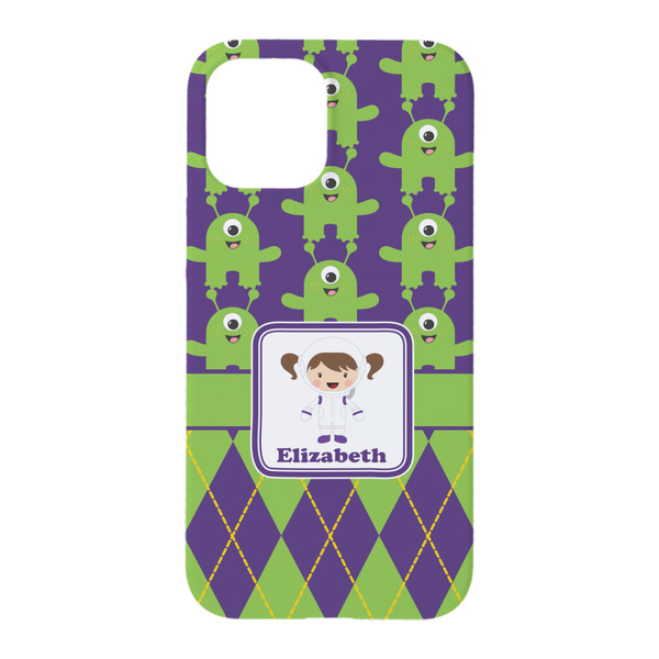 Astronaut, Aliens & Argyle iPhone 15 Case - Back