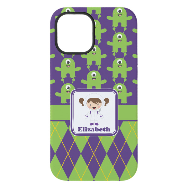 Astronaut, Aliens & Argyle iPhone 15 Plus Tough Case - Back
