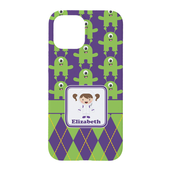 Astronaut, Aliens & Argyle iPhone 15 Pro Case - Back