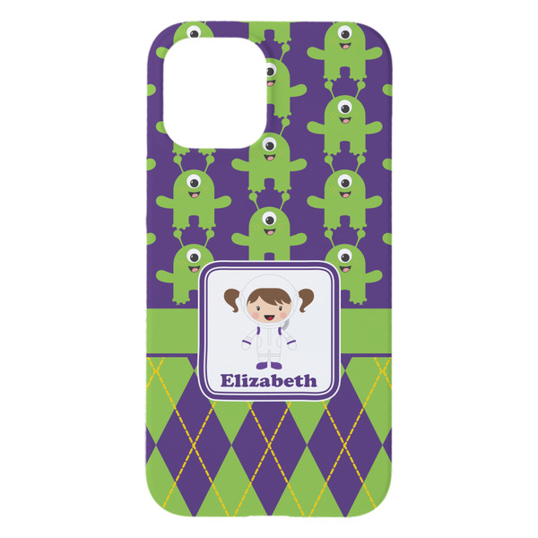 Astronaut, Aliens & Argyle iPhone 15 Pro Max Case - Back
