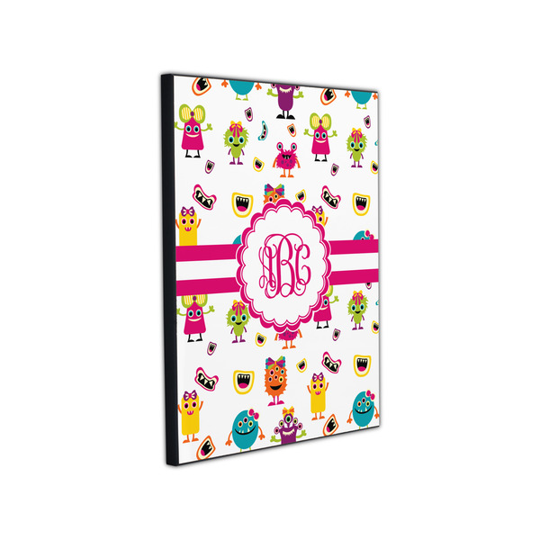 Girly Monsters 11x14 Wood Print - Angle View