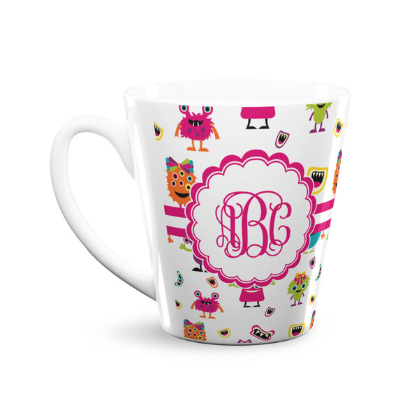 Girly Monsters 12 Oz Latte Mug - Front