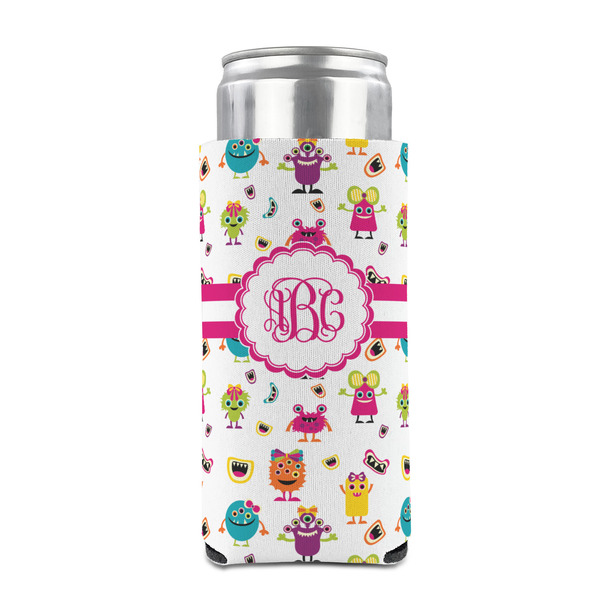 Girly Monsters 12oz Tall Can Sleeve - FRONT (on can)