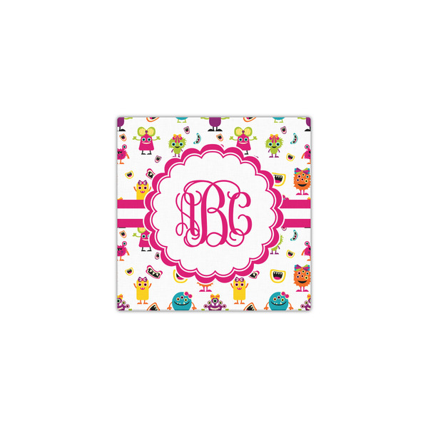 Girly Monsters 12x12 - Canvas Print - Front View