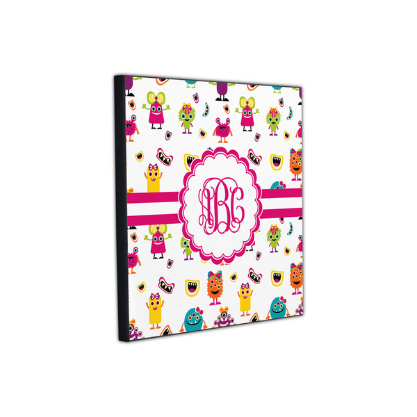 Girly Monsters 12x12 Wood Print - Angle View