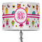 Girly Monsters 16" Drum Lampshade - ON STAND (Poly Film)