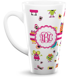 Girly Monsters Latte Mug (Personalized)