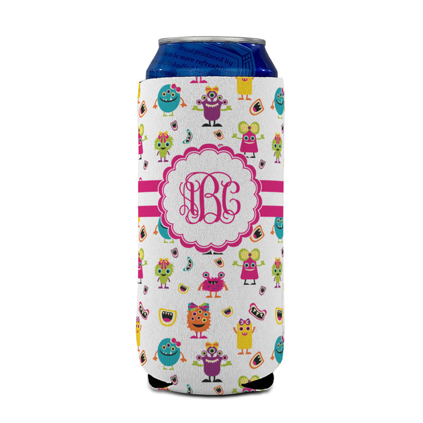 Girly Monsters 16oz Can Sleeve - FRONT (on can)