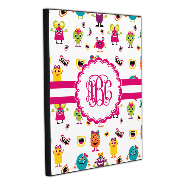 Girly Monsters 20x24 Wood Print - Angle View