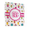 Girly Monsters 3 Ring Binders - Full Wrap - 1" - FRONT