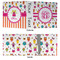 Girly Monsters 3 Ring Binders - Full Wrap - 3" - APPROVAL