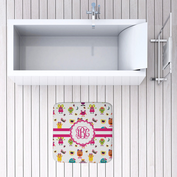 Girly Monsters 48x48 Foam Memory Mat - LIFESTYLE