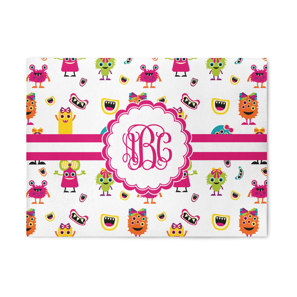 Custom Girly Monsters Area Rug (Personalized)