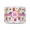 Girly Monsters 8" Drum Lampshade - FRONT (Poly Film)