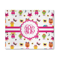 Girly Monsters 8' x 10' Indoor Area Rug (Personalized)