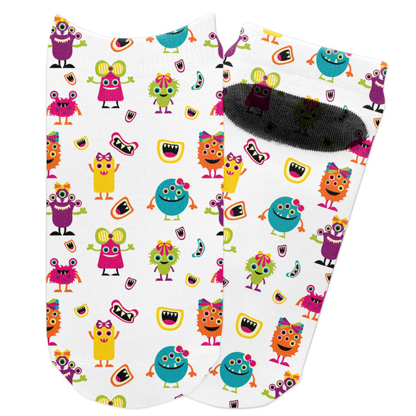 Custom Girly Monsters Adult Ankle Socks