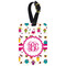 Girly Monsters Aluminum Luggage Tag (Personalized)