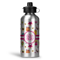Girly Monsters Water Bottle - Aluminum - 20 oz (Personalized)