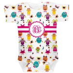 Girly Monsters Baby Bodysuit 3-6 (Personalized)