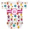 Girly Monsters Baby Bodysuit 12-18 (Personalized)