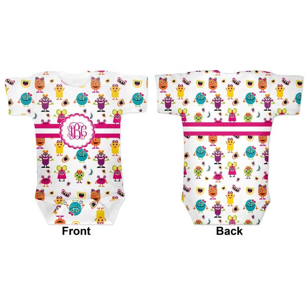 Girly Monsters Baby Bodysuit Approval
