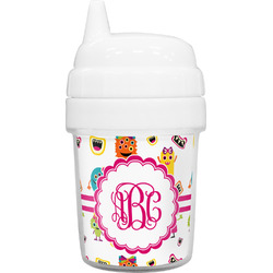 Girly Monsters Baby Sippy Cup (Personalized)