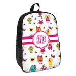 Girly Monsters Kids Backpack (Personalized)