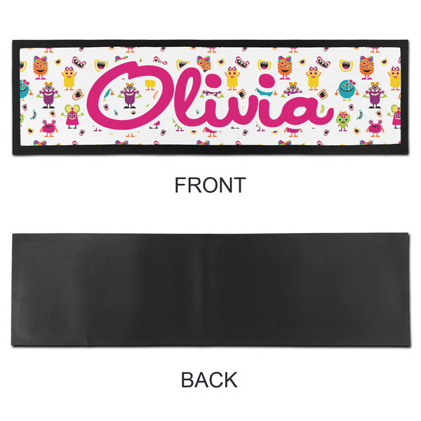 Girly Monsters Bar Mat - Large - APPROVAL