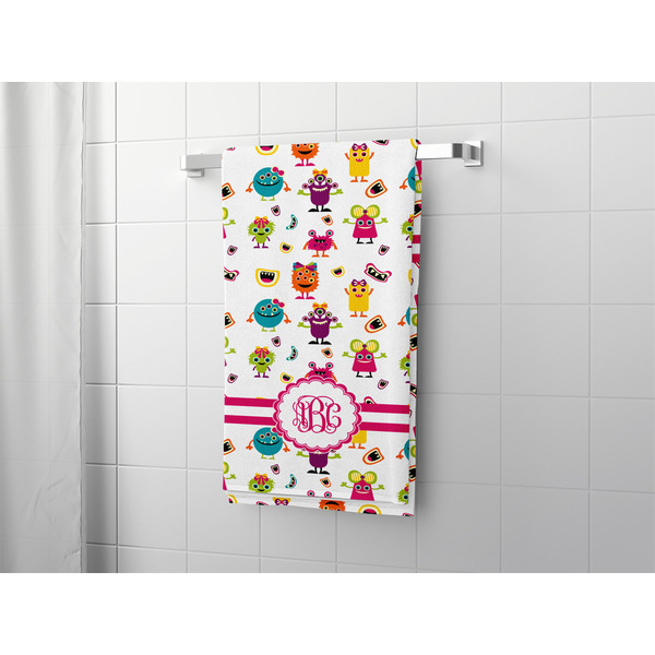 Girly Monsters Bath Towel - LIFESTYLE