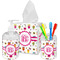 Girly Monsters Acrylic Bathroom Accessories Set w/ Monogram