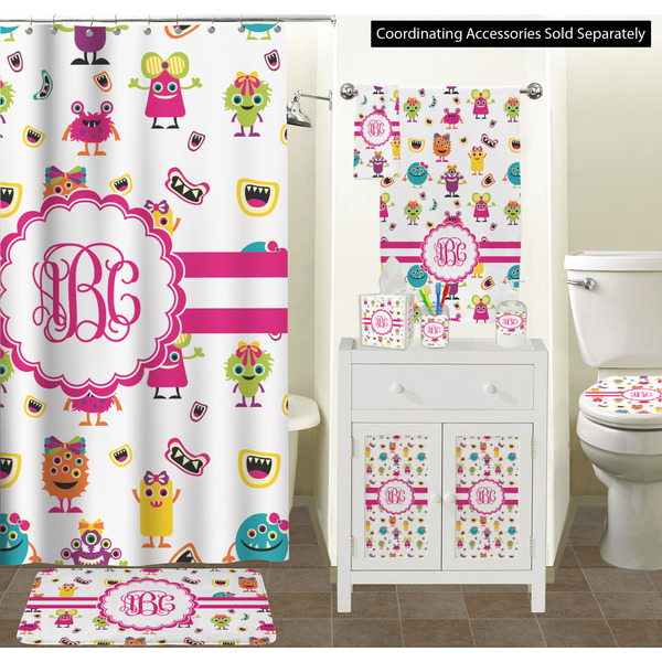 Girly Monsters Bathroom Scene