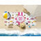 Girly Monsters Beach Towel Lifestyle