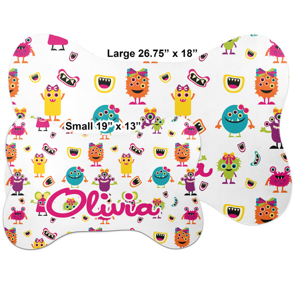 Girly Monsters Bone Shaped Mat Comparison