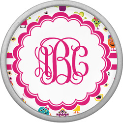 Girly Monsters Cabinet Knob (Silver) (Personalized)